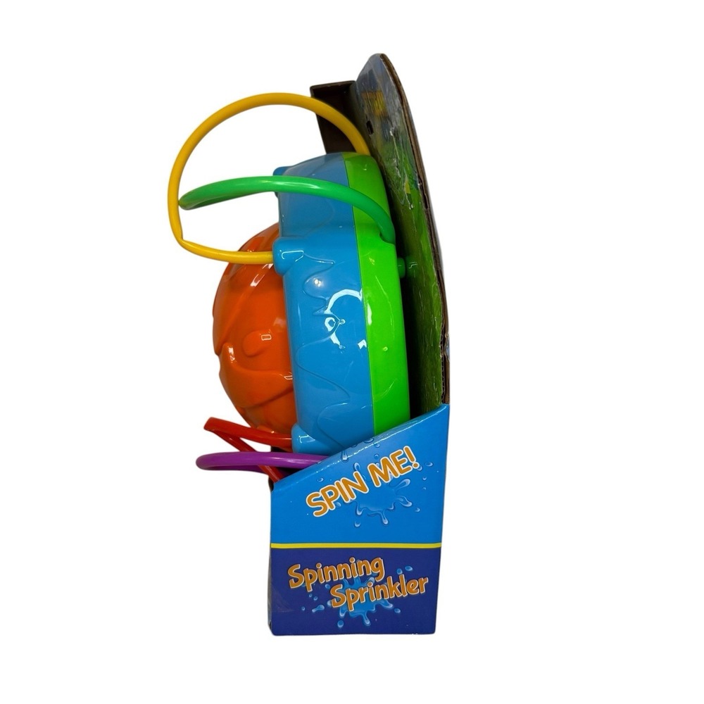 Summer Eclipse Jet Stream Spinning Water Sprinkler With 6 Water Wiggle Tubes NEW - Picture 5 of 7